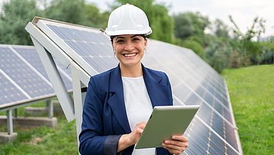 International engineer at work